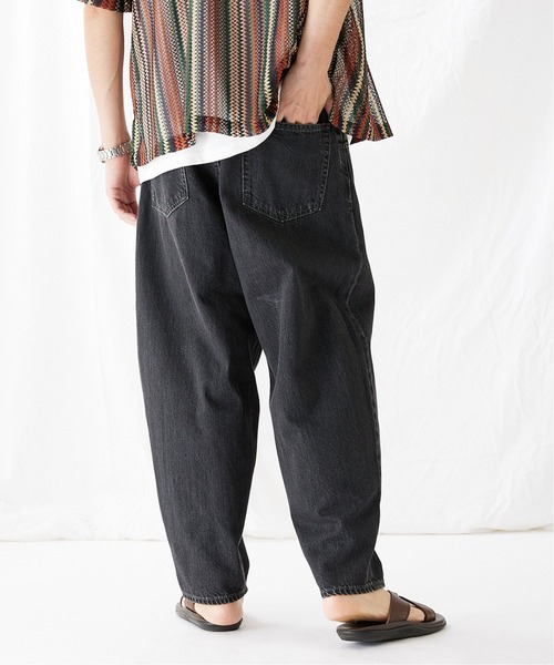 JOURNAL STANDARD(ジャーナルスタンダード)の「【人気デニム殿堂入りベストセラー】バルーン デニム パンツ(デニムパンツ・メンズ・ライトブラック/ネイビー/ナチュラル/ライトブルー/コバルトブルー・X-LARGE/MEDIUM/LARGE/SMALL)」の14枚目の写真