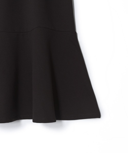 Alley by w closet（アリーバイダブルクローゼット）の「【Alley】刺繍入りスエットマーメイドワンピース（ワンピース・レディース・スモークグレー/スミクロ/グリーン・FREE）」の7枚目の写真