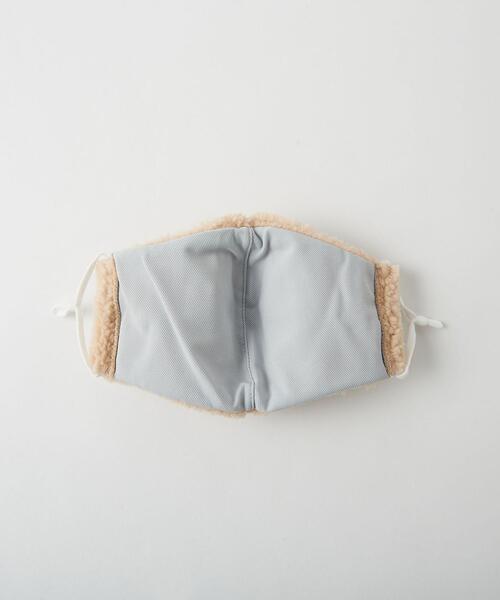 BEAUTY&YOUTH UNITED ARROWS（ビューティーアンドユースユナイテッドアローズ）の「BY ポリエステル ボア マスク（マスク・メンズ・ブラック/ベージュ/オフホワイト・S/M/M/L）」の8枚目の写真