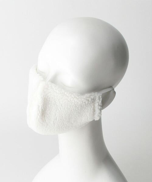 BEAUTY&YOUTH UNITED ARROWS（ビューティーアンドユースユナイテッドアローズ）の「BY ポリエステル ボア マスク（マスク・メンズ・ブラック/ベージュ/オフホワイト・S/M/M/L）」の10枚目の写真