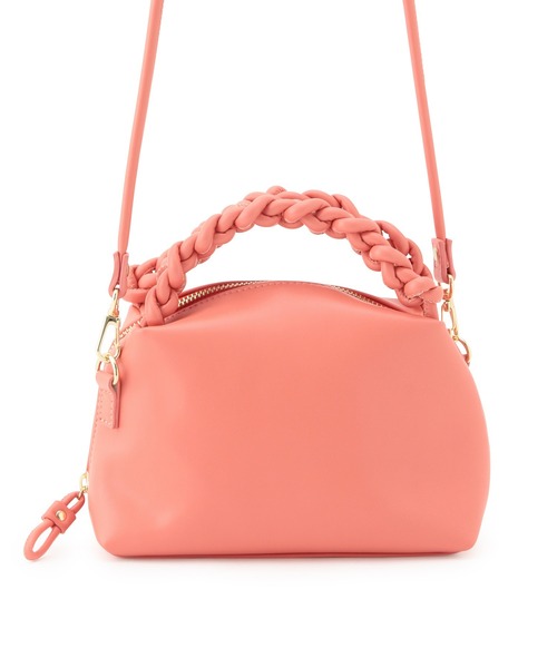 ROPE' PICNIC（ロペピクニック）の「メッシュハンドルラウンドミニショルダーバッグ（ショルダーバッグ・レディース・キナリ/ライトグリーン/ピンク系その他2・FREE）」の4枚目の写真