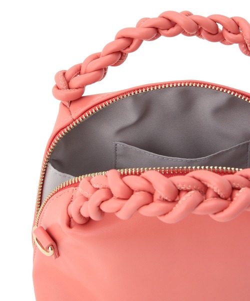 ROPE' PICNIC（ロペピクニック）の「メッシュハンドルラウンドミニショルダーバッグ（ショルダーバッグ・レディース・キナリ/ライトグリーン/ピンク系その他2・FREE）」の12枚目の写真