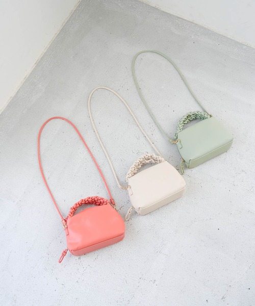 ROPE' PICNIC（ロペピクニック）の「メッシュハンドルラウンドミニショルダーバッグ（ショルダーバッグ・レディース・キナリ/ライトグリーン/ピンク系その他2・FREE）」の20枚目の写真