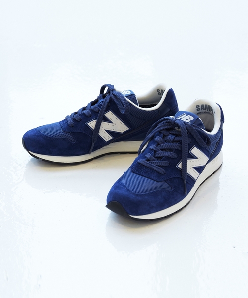 NEW BALANCE（ニューバランス）の「◆別注【WOMENS】[ニューバランス]new balance MRL996 スニーカー（スニーカー・レディース・ネイビー・23cm/25cm/24.5cm/24cm/22.5cm/23.5cm）」の4枚目の写真