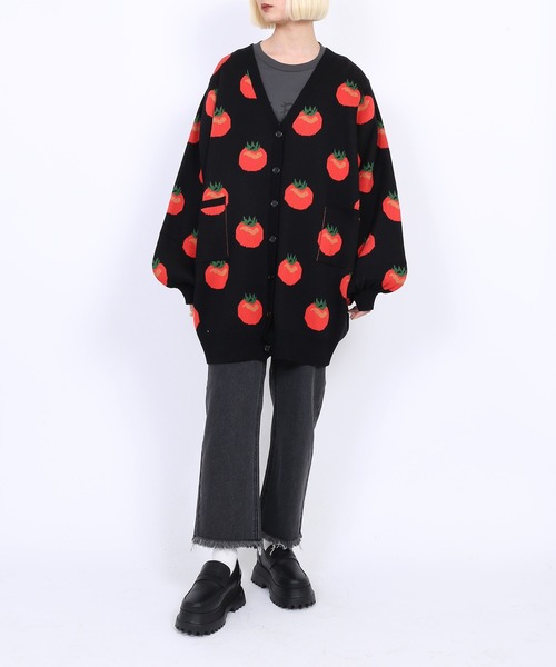 PUNYUS(プニュズ)の「カットオフクロップドデニムパンツ(デニムパンツ・レディース・ブラック/ライトブルー・3/1/4/2)」の6枚目の写真