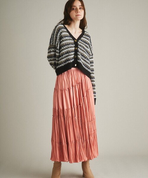 セール】ティアードプリーツスカート（スカート）｜GRACE CONTINENTAL