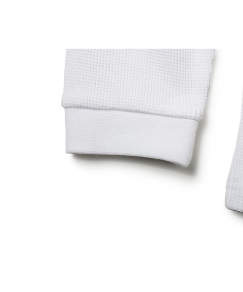 ROTAR（ローター）の「Basic Waffle LS Tee ベーシック ワッフルTシャツ（Tシャツ/カットソー・メンズ・ホワイト/ブラック・MEDIUM/X-LARGE/LARGE）」の8枚目の写真