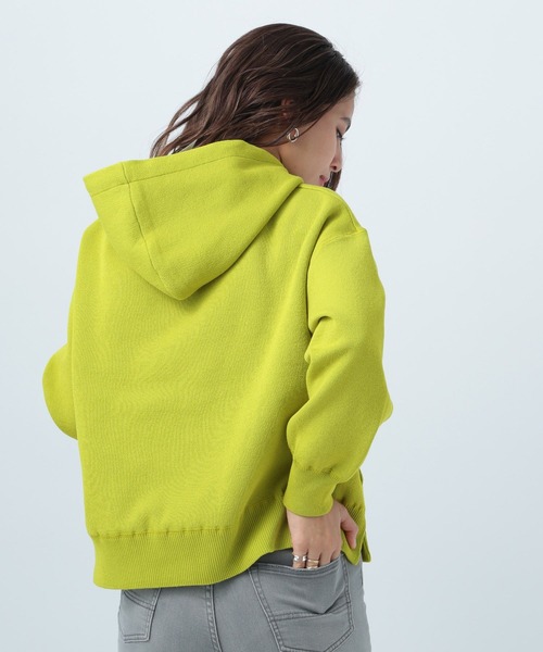 BAYFLOW(ベイフロー)の「ニットプルパーカー(パーカー・レディース・ベージュ/ピンク/グリーン・SMALL/MEDIUM)」の17枚目の写真