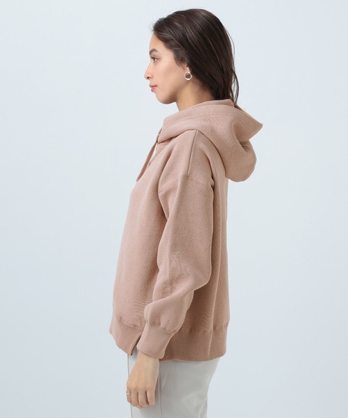 BAYFLOW(ベイフロー)の「ニットプルパーカー(パーカー・レディース・ベージュ/ピンク/グリーン・SMALL/MEDIUM)」の19枚目の写真