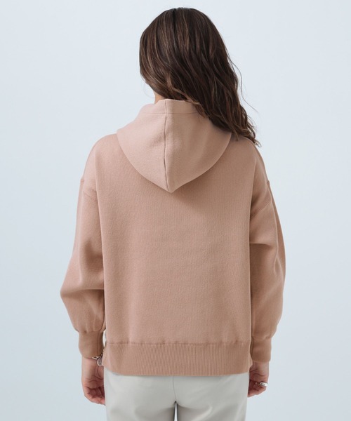 BAYFLOW(ベイフロー)の「ニットプルパーカー(パーカー・レディース・ベージュ/ピンク/グリーン・SMALL/MEDIUM)」の20枚目の写真