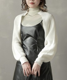 SPINNS | ショート丈 カラーボレロ(カーディガン/ボレロ)