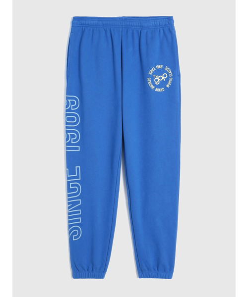 GAP（ギャップ）の「サークルGAPロゴ ジョガーパンツ (ユニセックス)（スウェットパンツ・メンズ・ブルー/ホワイト系その他/グレー・S/M/L/XS/XL/XXS）」の7枚目の写真