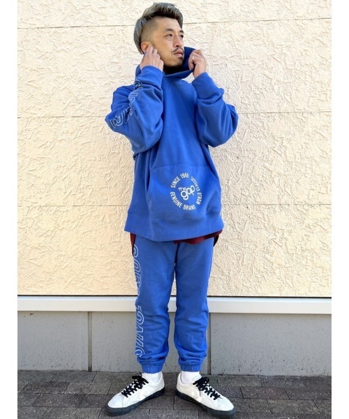 GAP（ギャップ）の「サークルGAPロゴ ジョガーパンツ (ユニセックス)（スウェットパンツ・メンズ・ブルー/ホワイト系その他/グレー・S/M/L/XS/XL/XXS）」の18枚目の写真