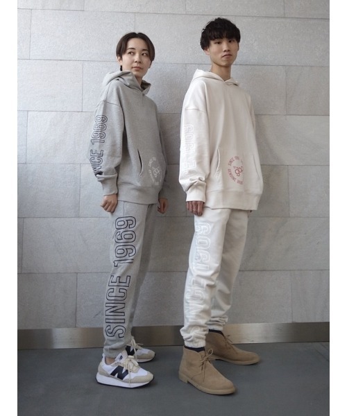 GAP（ギャップ）の「サークルGAPロゴ ジョガーパンツ (ユニセックス)（スウェットパンツ・メンズ・ブルー/ホワイト系その他/グレー・S/M/L/XS/XL/XXS）」の19枚目の写真