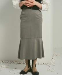 PUBLIC TOKYO | サテンマーメイドスカート(スカート)