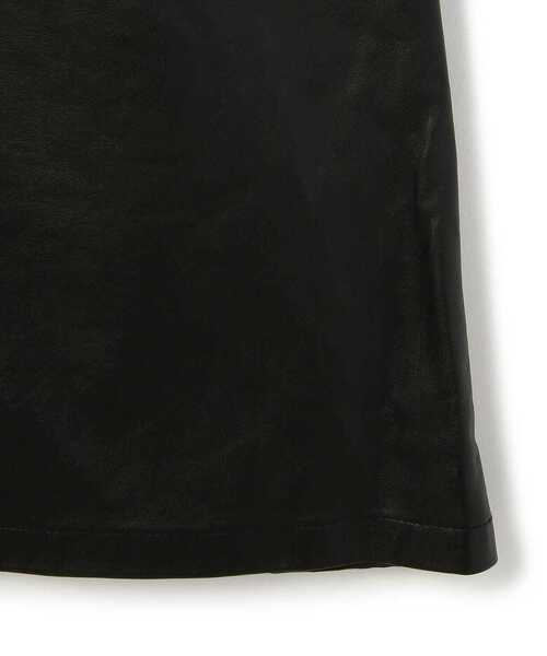schott(ショット)の「Women's Schott/ショット/LEATHER SKIRT/ウィメンズ レザー スカート(スカート・レディース・ブラック・FREE)」の9枚目の写真