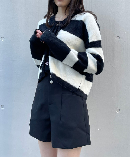 titty＆Co. PETIT（ティティアンドコープティ）の「【titty&Co.PETIT】ポケットショーパン（その他パンツ・レディース・ブラック/ベージュ・SMALL/MEDIUM）」の3枚目の写真