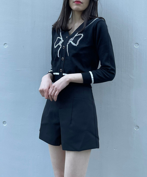 titty＆Co. PETIT（ティティアンドコープティ）の「【titty&Co.PETIT】ポケットショーパン（その他パンツ・レディース・ブラック/ベージュ・SMALL/MEDIUM）」の5枚目の写真