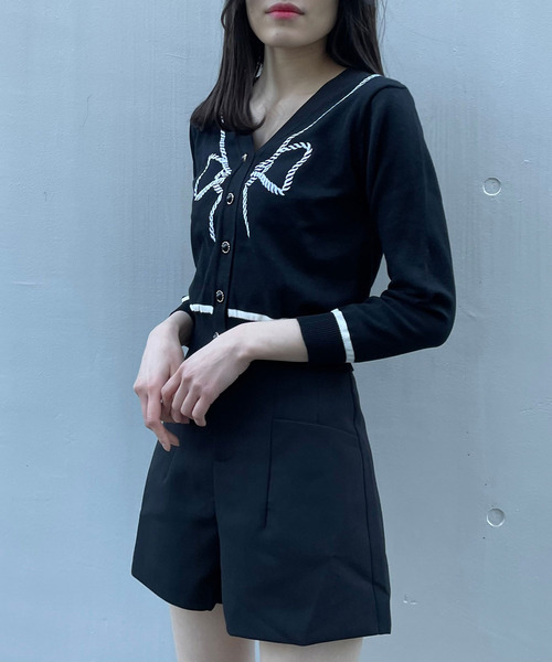 titty＆Co. PETIT（ティティアンドコープティ）の「【titty&Co.PETIT】ポケットショーパン（その他パンツ・レディース・ブラック/ベージュ・SMALL/MEDIUM）」の14枚目の写真