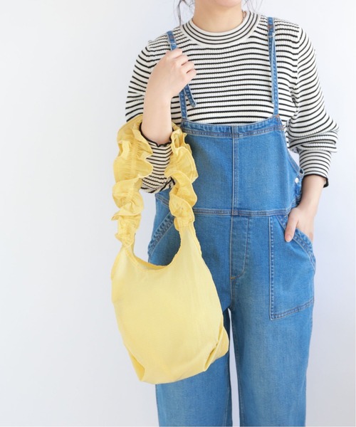 HELOYSE(エロイーズ)の「【HELOYSE/エロイーズ】 Sholder on LOVE solid mini:バッグ◆(トートバッグ・レディース・マスタード/サックスブルー/ブラック・FREE)」の4枚目の写真