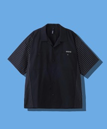 S/S PANEL WORK SHIRT　サイラスパネル半袖ワークシャツ