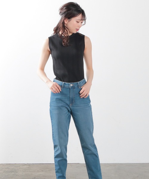 Honeys（ハニーズ）の「ハイネックテレコタンク（タンクトップ）」 - WEAR