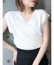 MURUA | コンパクトカシュクールニット(ニット/セーター)