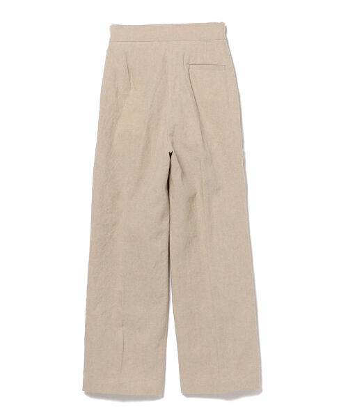 Demi-Luxe BEAMS(デミルクス ビームス)の「Demi-Luxe BEAMS / リネン ワイドパンツ(その他パンツ・レディース・ブラック/ナチュラル・38/36/34)」の16枚目の写真