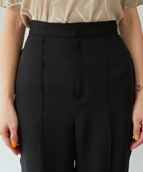 COLLAGE GALLARDAGALANTE（コラージュガリャルダガランテ）の「しとやかなこなれ感/シアーパンツ/手洗い可（その他パンツ・レディース・ブラック/ピンク・FREE）」の14枚目の写真