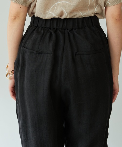 COLLAGE GALLARDAGALANTE（コラージュガリャルダガランテ）の「しとやかなこなれ感/シアーパンツ/手洗い可（その他パンツ・レディース・ブラック/ピンク・FREE）」の16枚目の写真