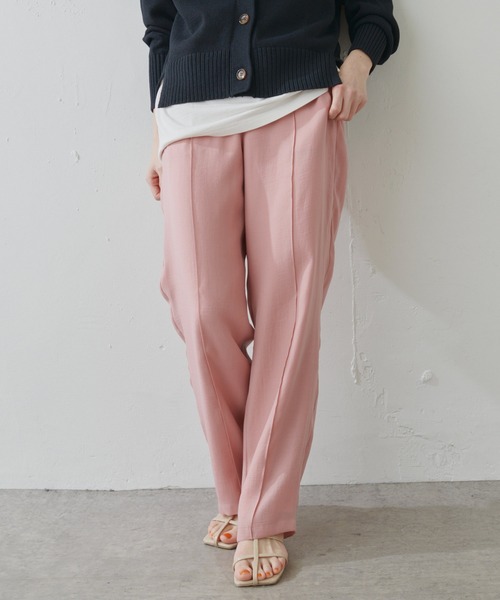 COLLAGE GALLARDAGALANTE（コラージュガリャルダガランテ）の「しとやかなこなれ感/シアーパンツ/手洗い可（その他パンツ・レディース・ブラック/ピンク・FREE）」の22枚目の写真