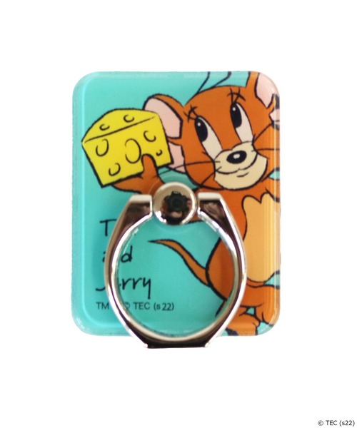【公式】トムとジェリー スマートフォンリング チーズ ジェリー（スマホグッズ）｜TOM&JERRY（トムアンドジェリー）のファッション通販
