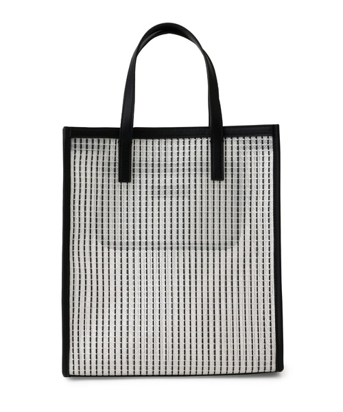 ADAM ET ROPE'（アダムエロペ）の「【PC・A4対応】メッシュスクエアトートバッグ（トートバッグ・レディース・ダークブラウン/ブラック系その他・FREE）」の7枚目の写真