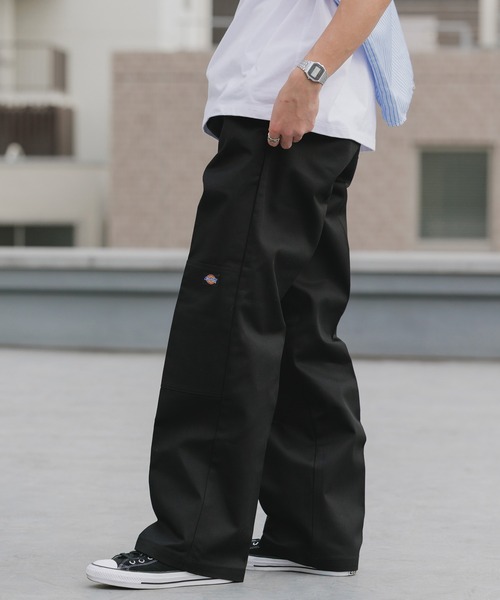 激レア‼️Dickies ワークパンツ ブラック レオパード フレックス ワーク クロップドパンツ｜Dickies(ディッキーズ)｜Ron Herman