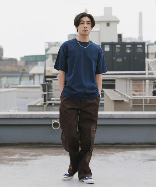 セール】Dickies/ディッキーズ LOOSE FIT ダブルニー センタープレス