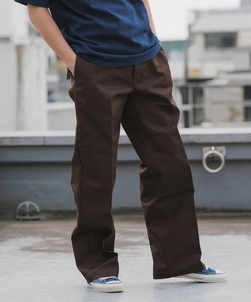 セール】Dickies/ディッキーズ LOOSE FIT ダブルニー センタープレス