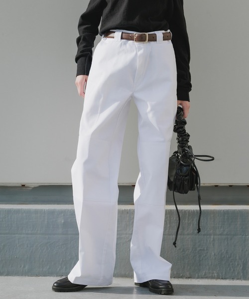 セール】Dickies/ディッキーズ LOOSE FIT ダブルニー センタープレス