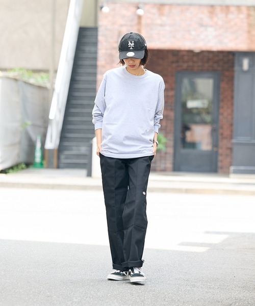 セール】Dickies/ディッキーズ LOOSE FIT ダブルニー センタープレス