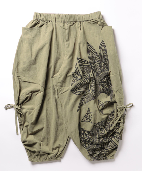 チャイハネ（チャイハネ）の「【チャイハネ】スキナド変形MEN'Sワイドパンツ（その他パンツ・メンズ・ブラック/ベージュ/ブラウン/グレー/ブルー系その他/オレンジ系その他/ホワイト/カーキ/グレー系その他/マスタード/ネイビー・FREE）」の7枚目の写真