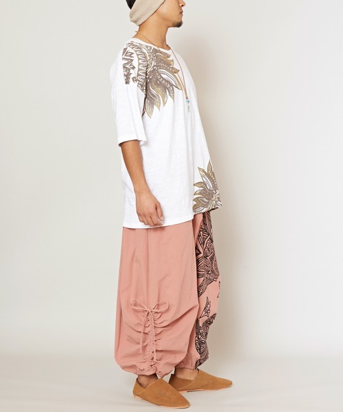 チャイハネ（チャイハネ）の「【チャイハネ】スキナド変形MEN'Sワイドパンツ（その他パンツ・メンズ・ブラック/ベージュ/ブラウン/グレー/ブルー系その他/オレンジ系その他/ホワイト/カーキ/グレー系その他/マスタード/ネイビー・FREE）」の22枚目の写真