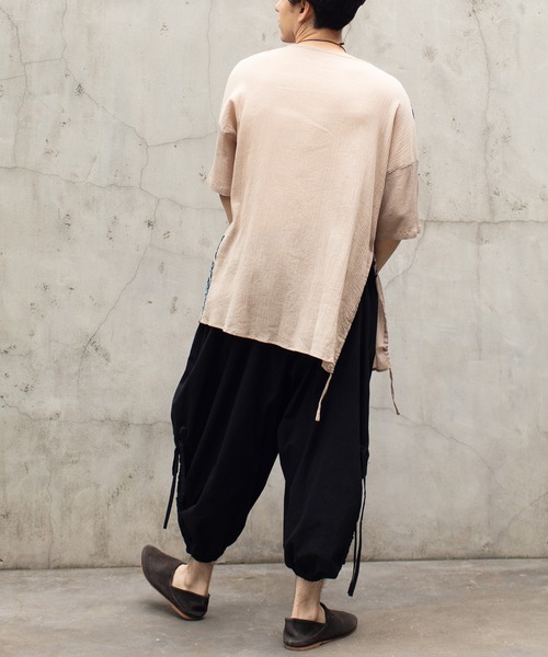 チャイハネ（チャイハネ）の「【チャイハネ】スキナド変形MEN'Sワイドパンツ（その他パンツ・メンズ・ブラック/ベージュ/ブラウン/グレー/ブルー系その他/オレンジ系その他/ホワイト/カーキ/グレー系その他/マスタード/ネイビー/オフホワイト/グリーン系その他・FREE）」の18枚目の写真
