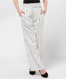 Chico | ベルト付ストライプワイドPT(その他パンツ)