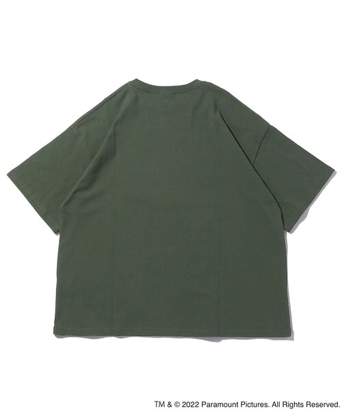 FREAK'S STORE（フリークスストア）の「WEB限定 The Godfather/ゴッドファーザー 別注 ビッグシルエット フロント刺繍Tシャツ（Tシャツ/カットソー・メンズ・ホワイト/グレー/ブラック/グリーン・SMALL/LARGE/MEDIUM）」の6枚目の写真