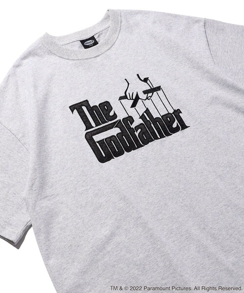 FREAK'S STORE（フリークスストア）の「WEB限定 The Godfather/ゴッドファーザー 別注 ビッグシルエット フロント刺繍Tシャツ（Tシャツ/カットソー・メンズ・ホワイト/グレー/ブラック/グリーン・SMALL/LARGE/MEDIUM）」の21枚目の写真