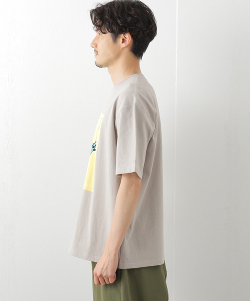 Jonas Claesson（ジョナスクレアッソン）の「【JONAS CLAESSON / ジョナス クレアッソン】別注 LEMUR Tシャツ（Tシャツ/カットソー・メンズ・ベージュ・MEDIUM/LARGE）」の19枚目の写真