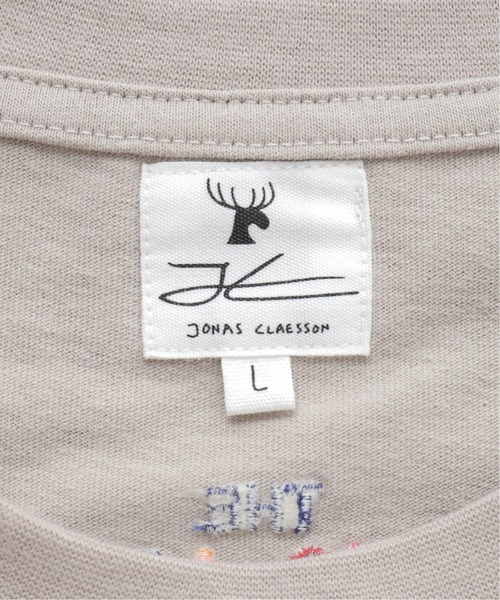 Jonas Claesson（ジョナスクレアッソン）の「【JONAS CLAESSON / ジョナス クレアッソン】別注 LEMUR Tシャツ（Tシャツ/カットソー・メンズ・ベージュ・MEDIUM/LARGE）」の14枚目の写真