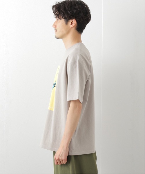 Jonas Claesson（ジョナスクレアッソン）の「【JONAS CLAESSON / ジョナス クレアッソン】別注 LEMUR Tシャツ（Tシャツ/カットソー・メンズ・ベージュ・MEDIUM/LARGE）」の4枚目の写真