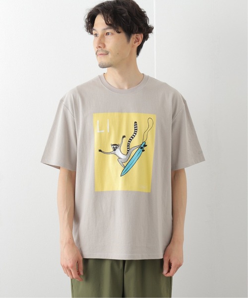 Jonas Claesson（ジョナスクレアッソン）の「【JONAS CLAESSON / ジョナス クレアッソン】別注 LEMUR Tシャツ（Tシャツ/カットソー・メンズ・ベージュ・MEDIUM/LARGE）」の3枚目の写真
