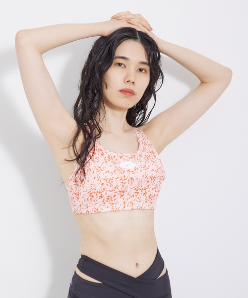 NIKE（ナイキ）の「【NIKE】ナイキ Dri-FIT スウッシュ アイコン クラッシュ スポーツブラ（ブラジャー・レディース・ピンク/ブルー系その他4・S/M/L）」の2枚目の写真