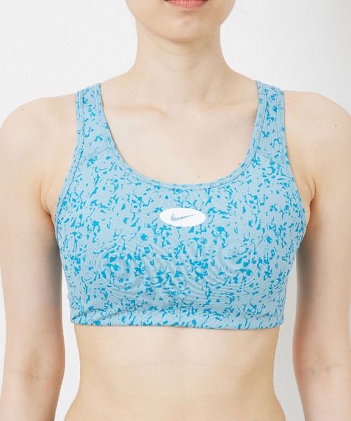 NIKE（ナイキ）の「【NIKE】ナイキ Dri-FIT スウッシュ アイコン クラッシュ スポーツブラ（ブラジャー・レディース・ピンク/ブルー系その他4・S/M/L）」の7枚目の写真